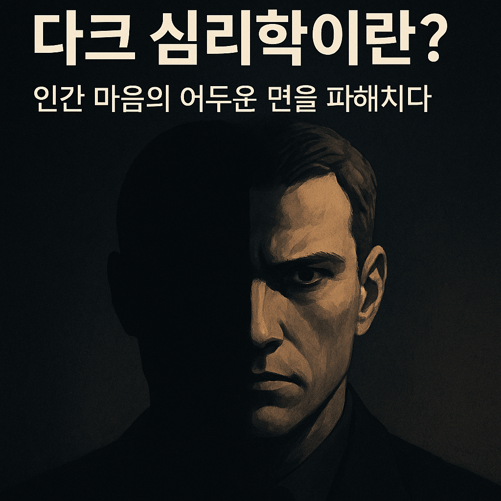 다크 심리학이란? 인간 마음의 어두운 면을 파헤치다